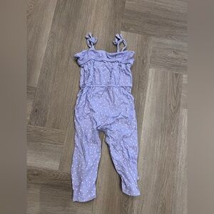 Gap 2t Charming Lilac Kids Romper with Dots